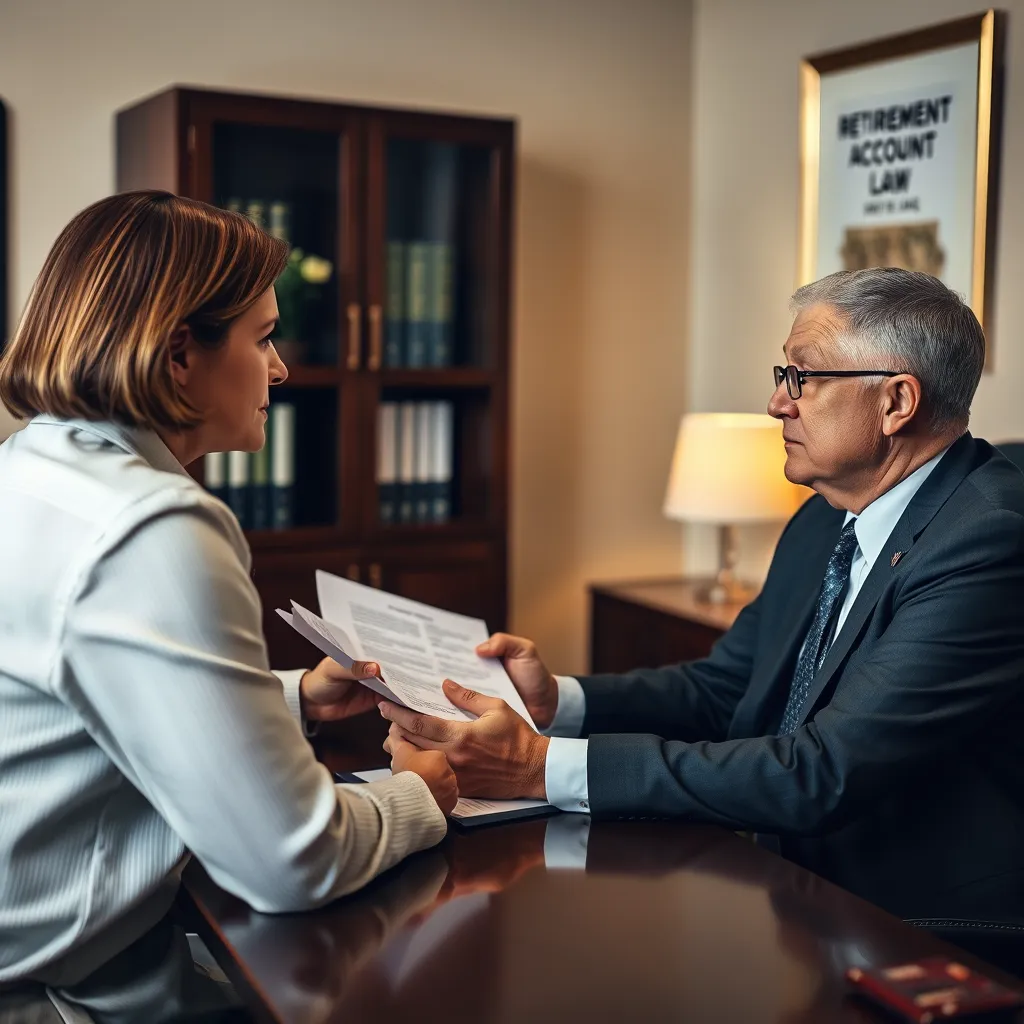 Retirement Account Division Lawyer Vienna VA