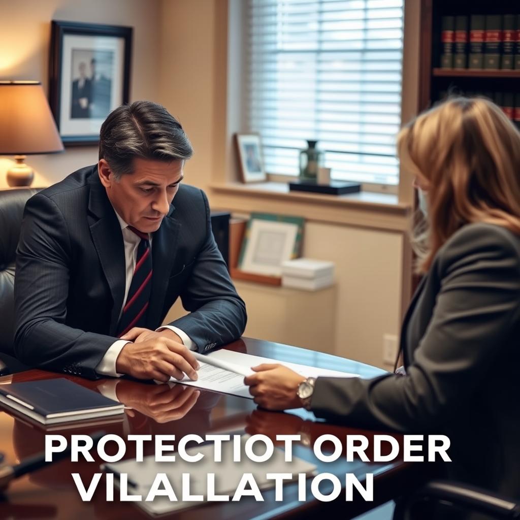 Protective Order Violation Lawyer Fredericksburg